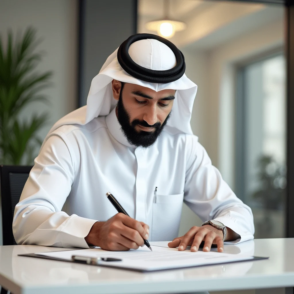 InjazatHR employee contract setup feature